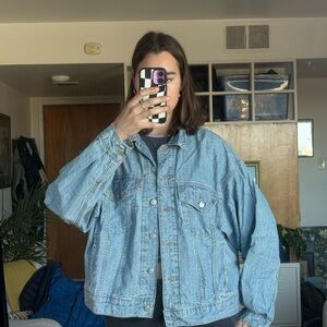 Oversized Levi’s  Blue Denim Jacket